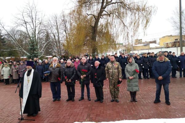 В Тамбове почтили память погибших на Северном Кавказе
