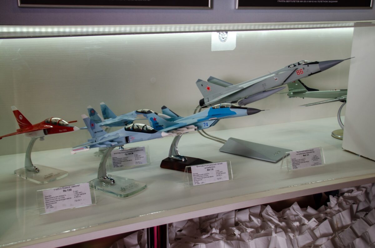 Модели отечественных самолетов