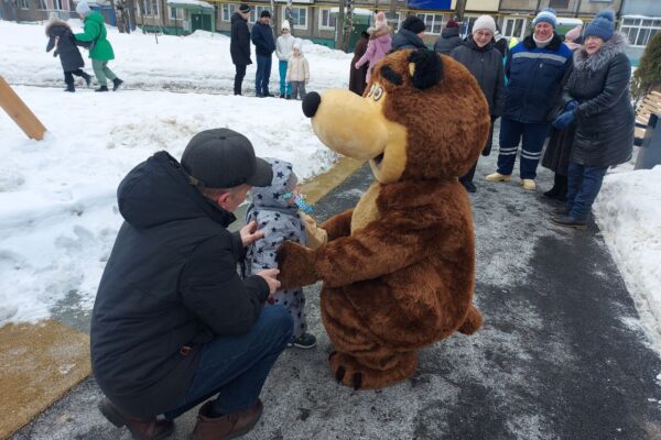 В тамбовском дворе, благоустроенном по нацпроекту, проходят семейные праздники