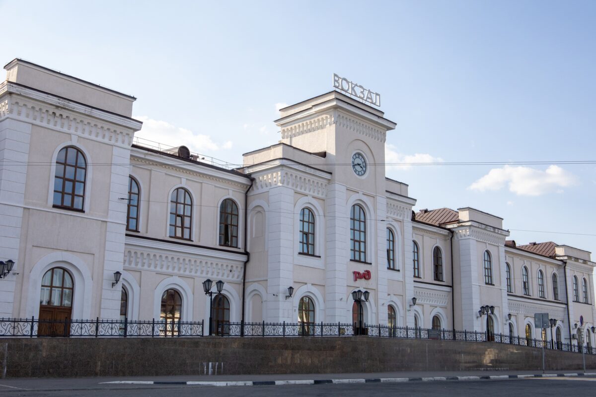 Железнодорожный вокзал в Тамбове