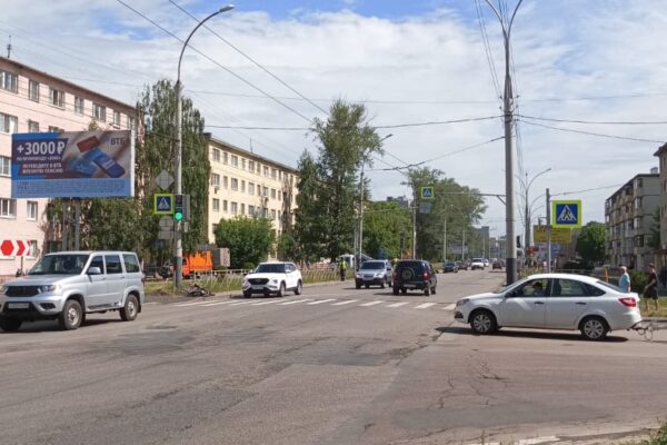 На Моршанском шоссе в Тамбове заработал новый светофор