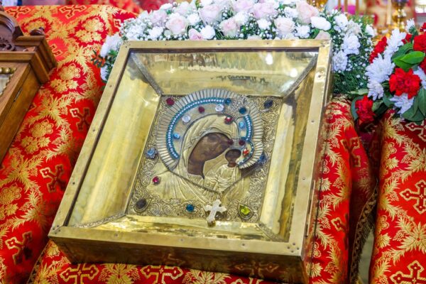 Подходит к концу срок пребывания Вышенской иконы Божией Матери в Тамбове