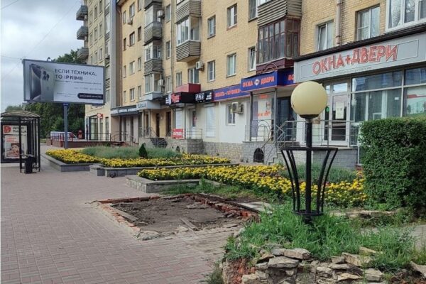 Улицы Тамбова продолжают освобождать от самовольно установленных киосков