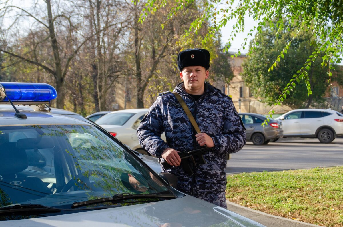 тарший сержант полиции отдела вневедомственной охраны по городу Тамбову Игорь Топильский