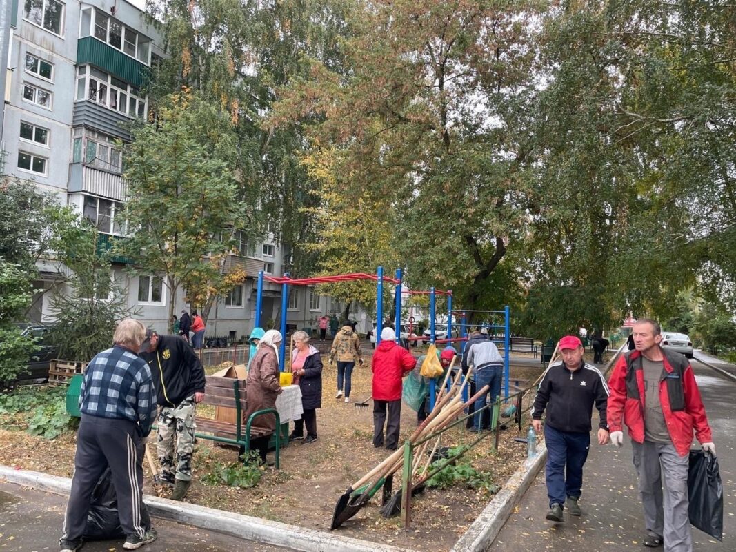 Дружные соседи в Пехотке