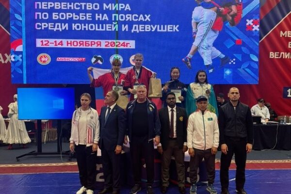 Тамбовчанка победила в первенстве мира по борьбе на поясах