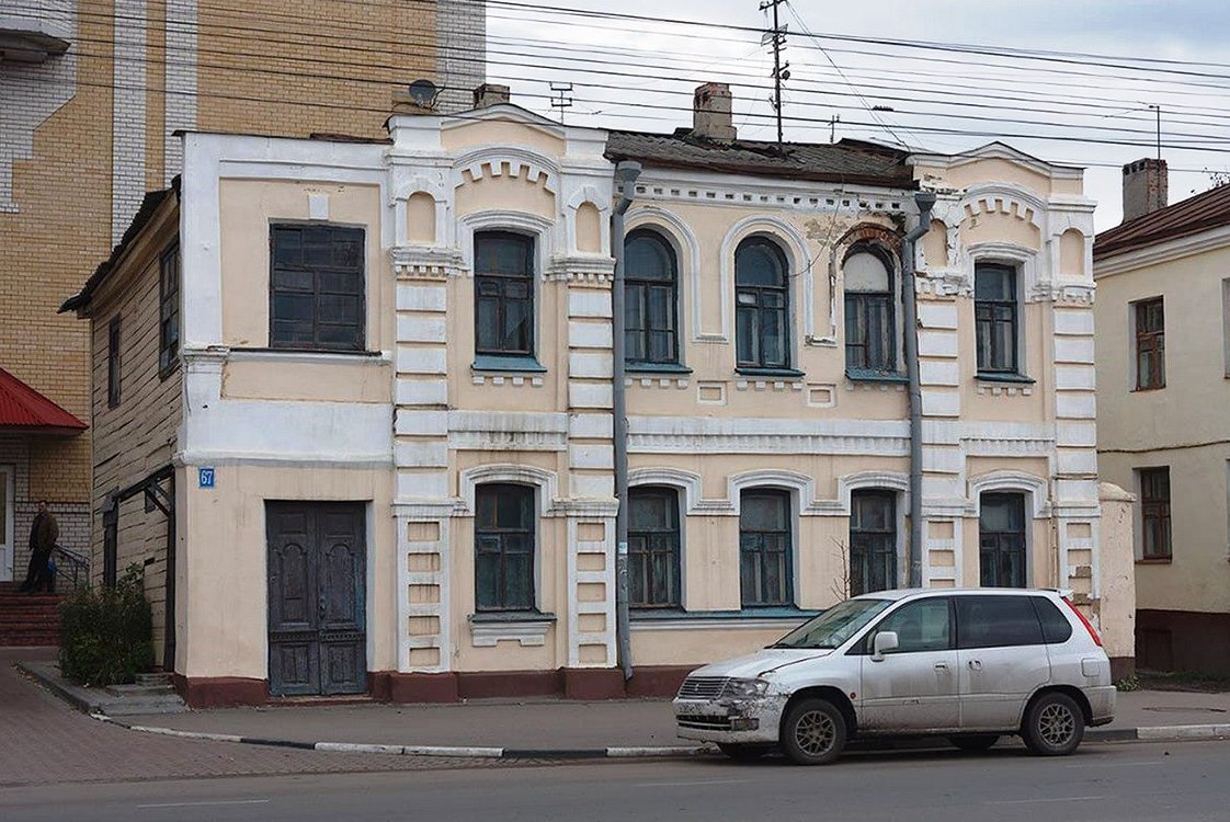 Собственник ОКН по ул.Советской обещает восстановить здание в его первоначальном архитектурном виде. Фото администрации Тамбова