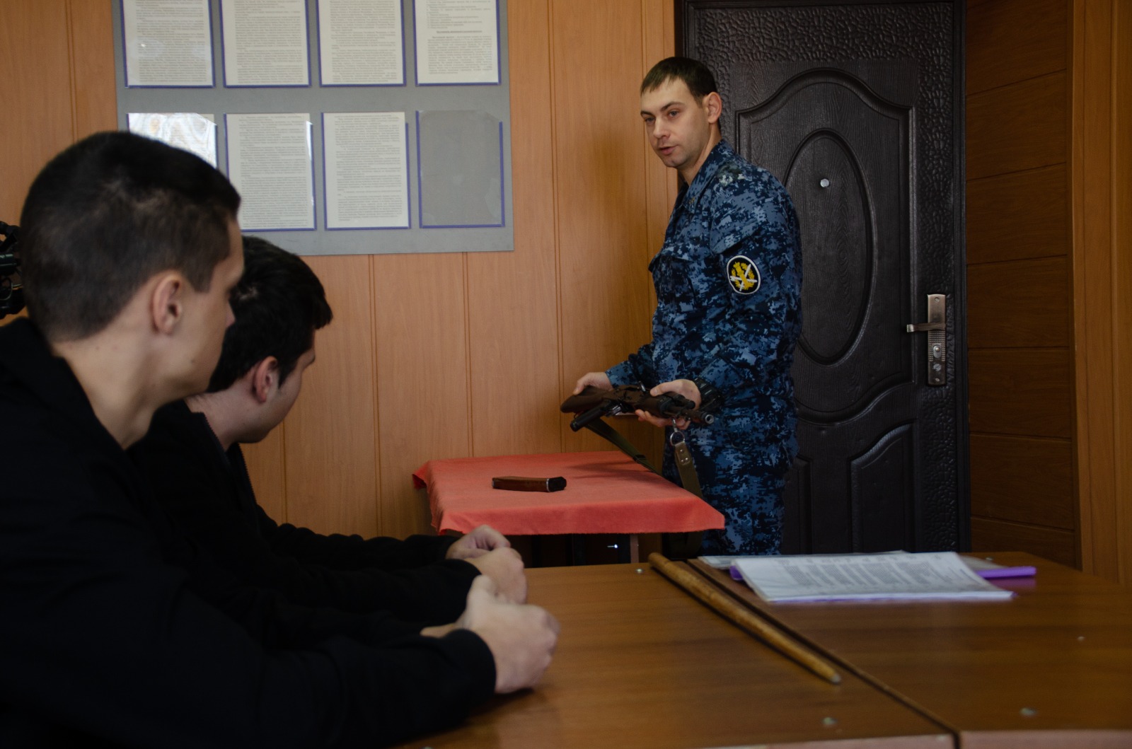 Инспектор охраны исправительной колонии №5 УФСИН России по Тамбовской области Максим Чученков