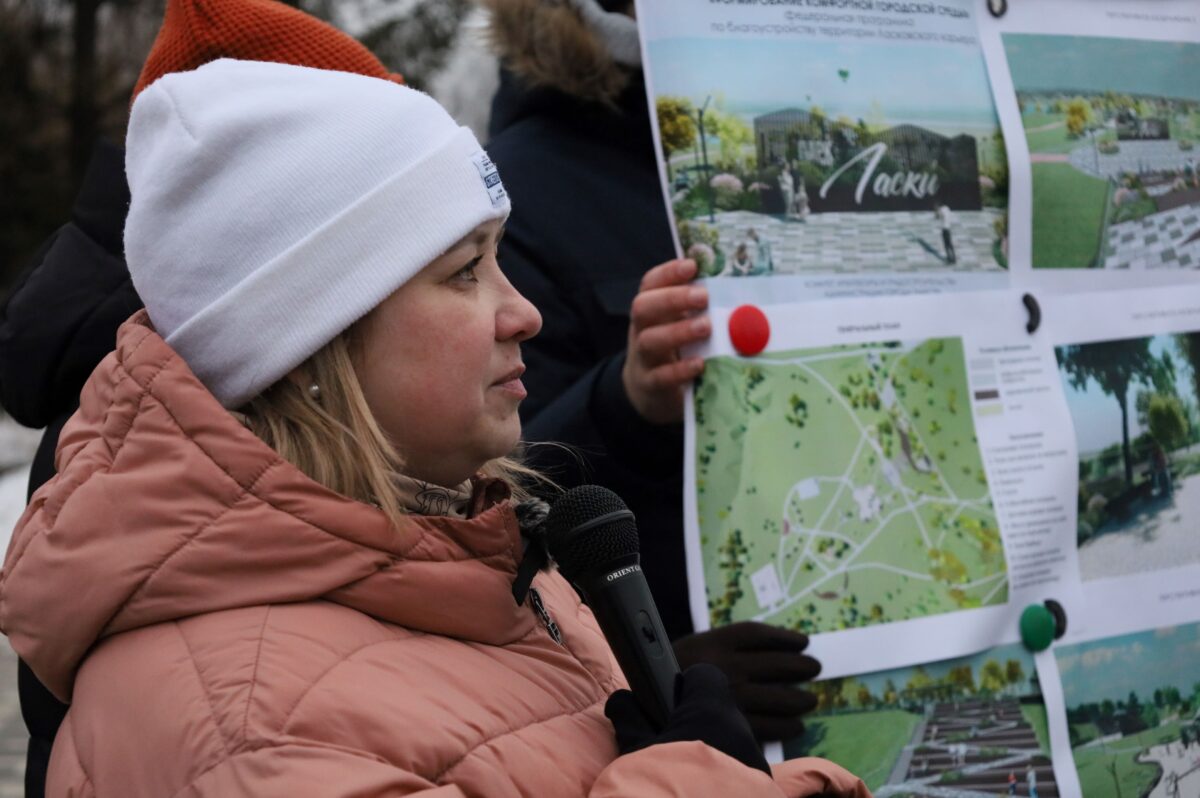 Яна Ломко рассказала о главных моментах благоустройства