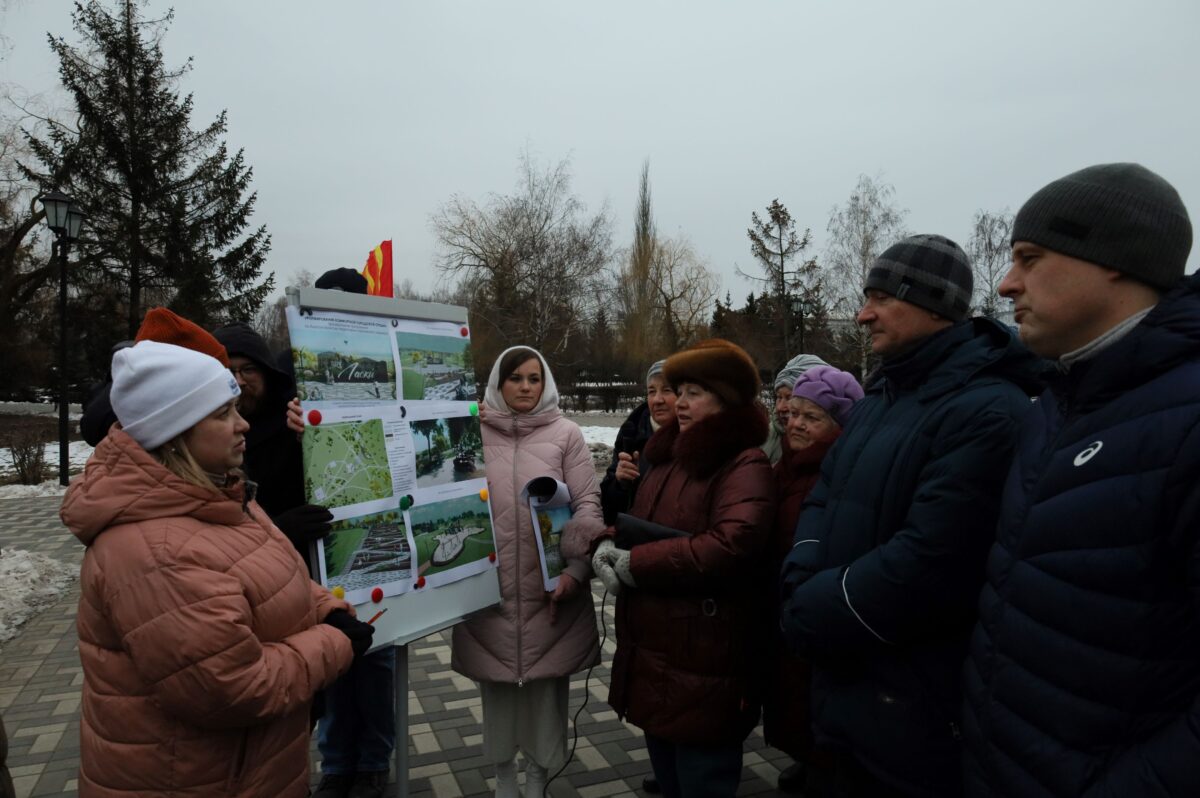 Обсуждение проекта благоустройства Ласковского карьера в Парке Победы