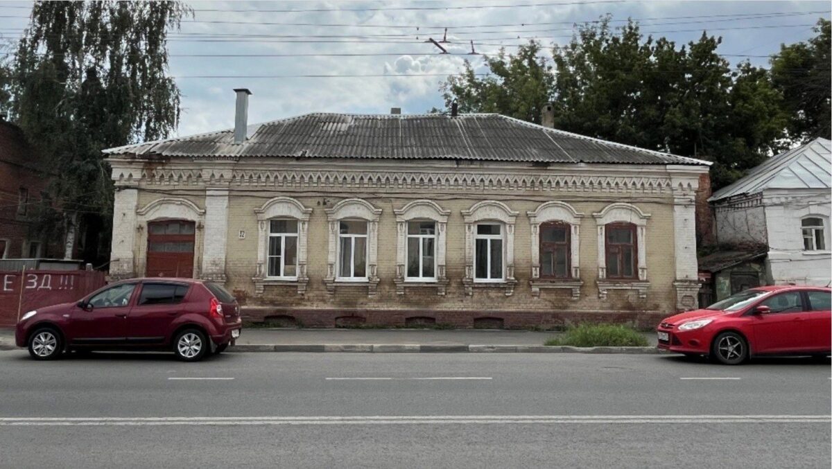Усадьба Стежинского в Тамбове. Фото департамента по госохране ОКН