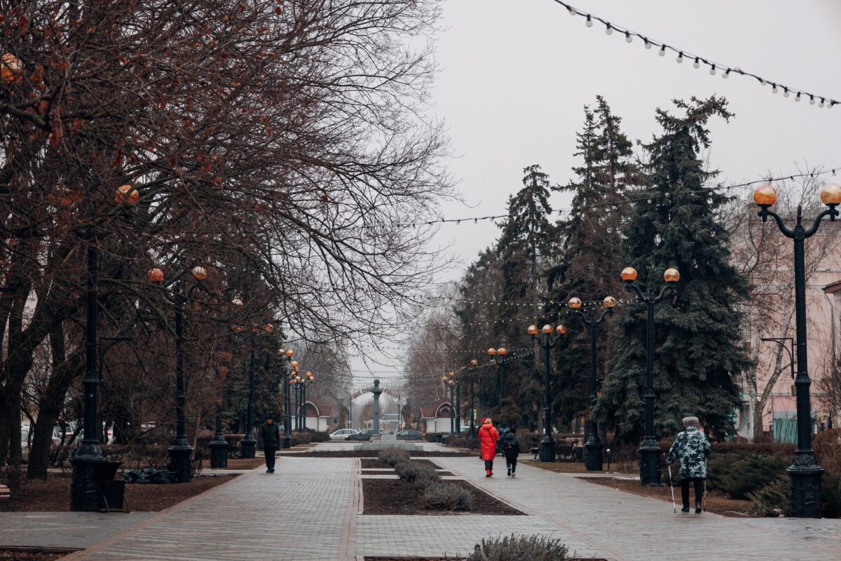 Современный вид улицы Державинской 