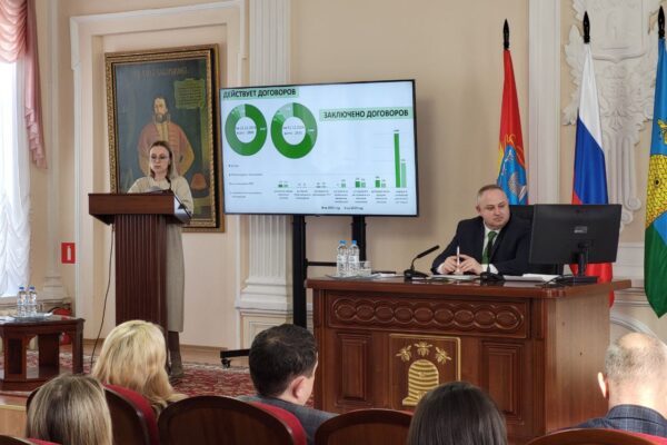 Комитет земельных отношений Тамбова отчитался о работе за прошлый год