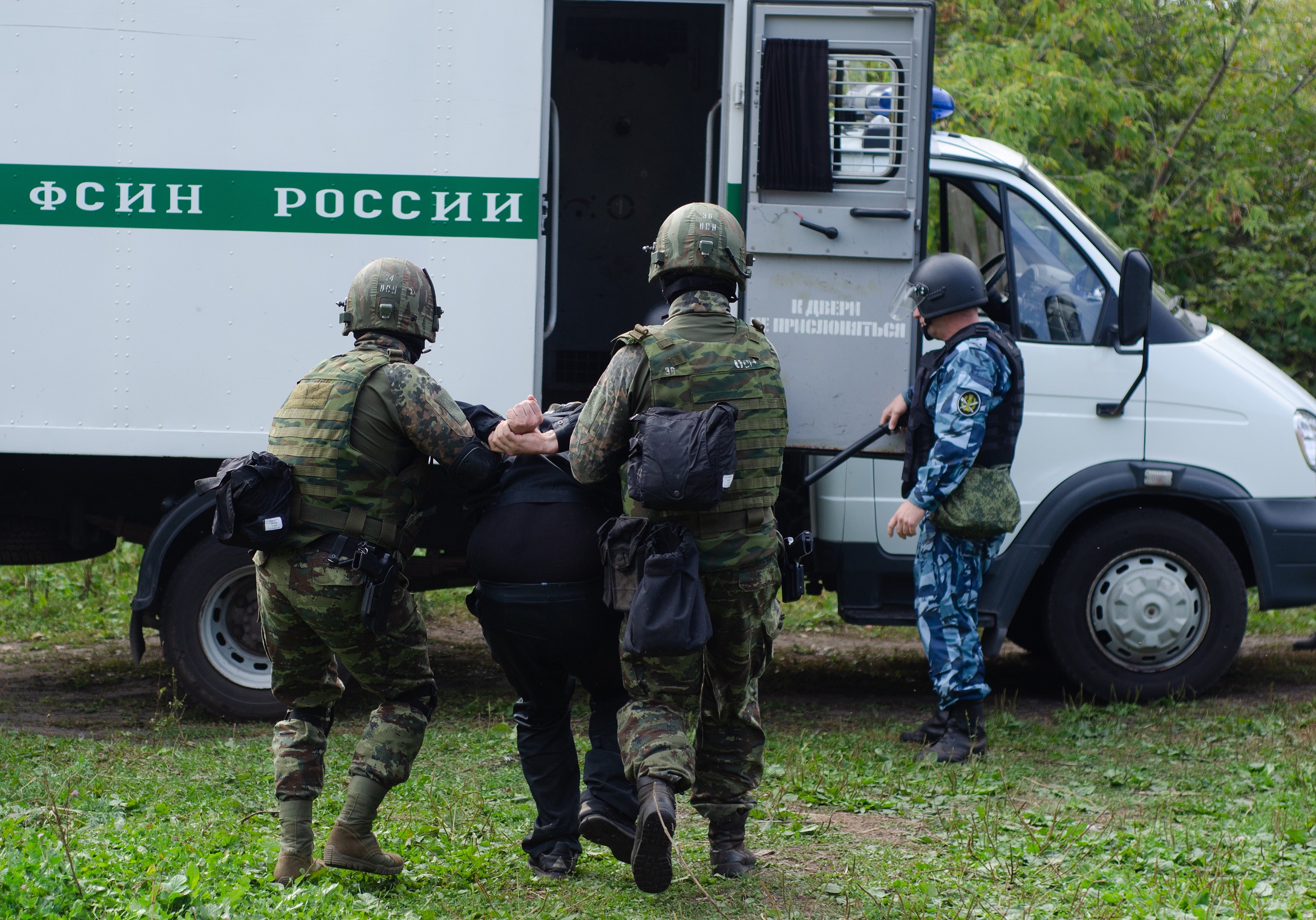 Фото из архива ОСН "Вепрь" УФСИН России по Тамбовской области