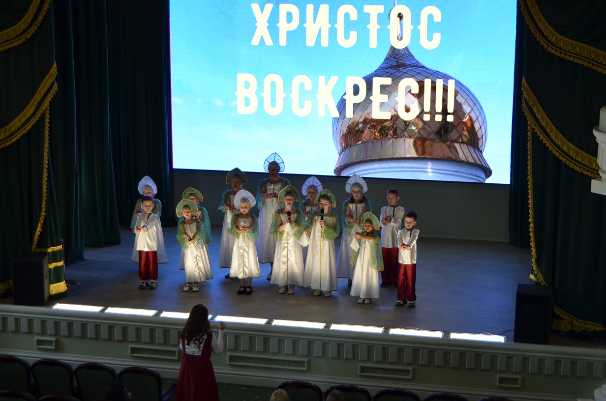 Пасхальный концерт воскресных школ в Тамбовской духовной семинарии