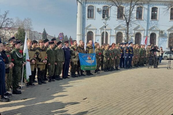 В Тамбове торжественно открыли Вахту Памяти
