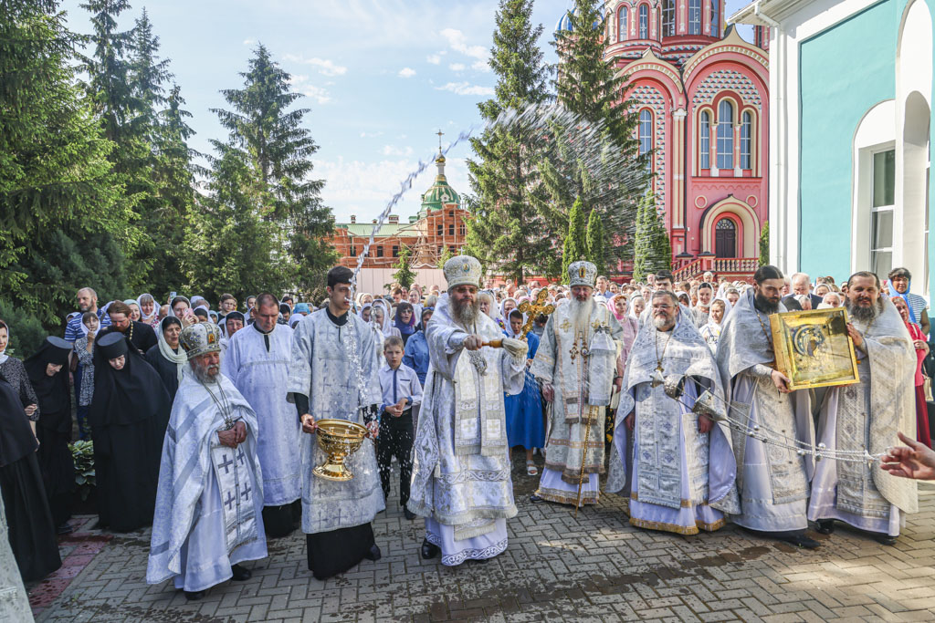 Крестный ход в Вознесенском женском монастыре. Фото Тамбовской епархии