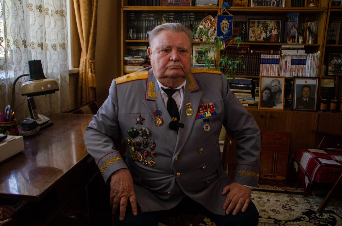 Генерал­-майор ФСБ в отставке, почетный житель Тамбовской области Виктор Сафонов 