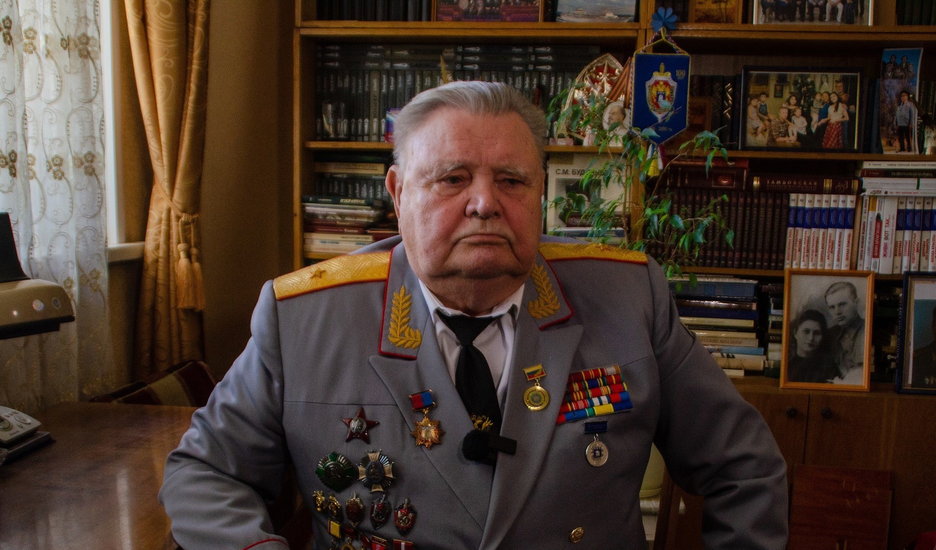 Контрразведчик, генерал-майор ФСБ в отставке Виктор Сафонов отмечает 90-летие