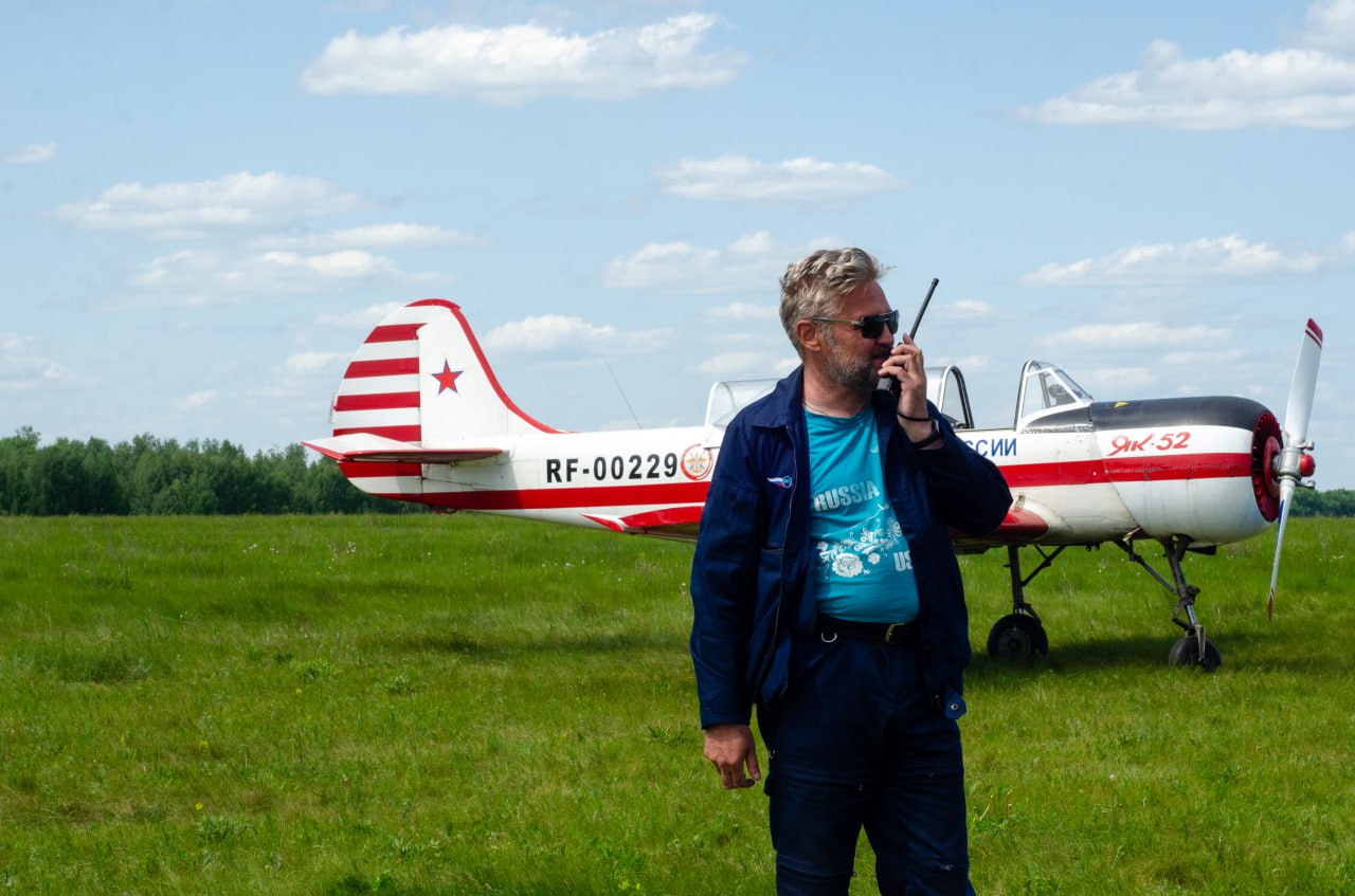 Три года воронежский авиационно-технический спортивный клуб "Сапсан" ДОСААФ России летает в Горелом