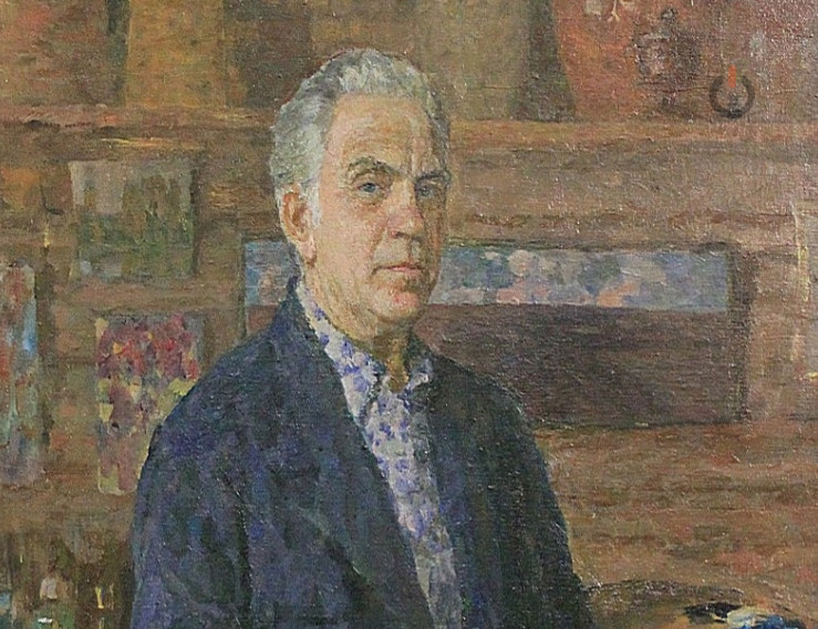 Евгений Рябинский. Автопортрет, 1990 г. Фото: ryabinsky.art