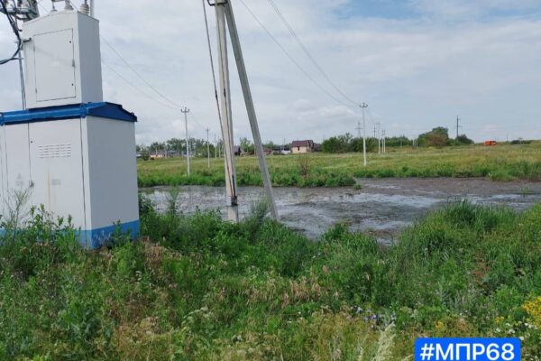 Минэкологии зафиксировало разлив сточных вод в п.Первомайский в Тамбове