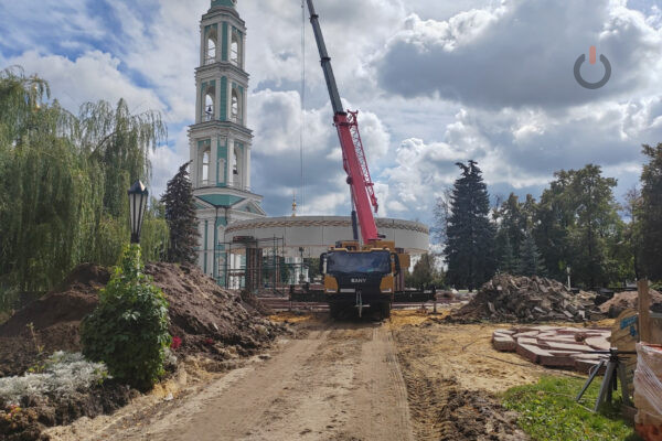 В Тамбове продолжается реконструкция мемориального комплекса «Вечная слава»