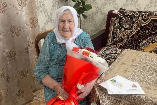 Фронтовик из Тамбова Мария Захарова отмечает 100-летие