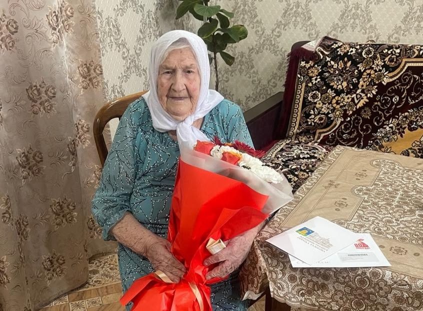 Мария Никоноровна Захарова. Фото администрации города