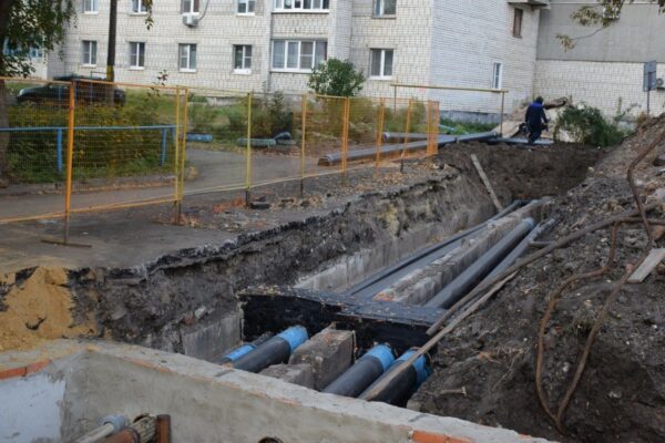 На юге Тамбова реконструировали 3,3 км сетей