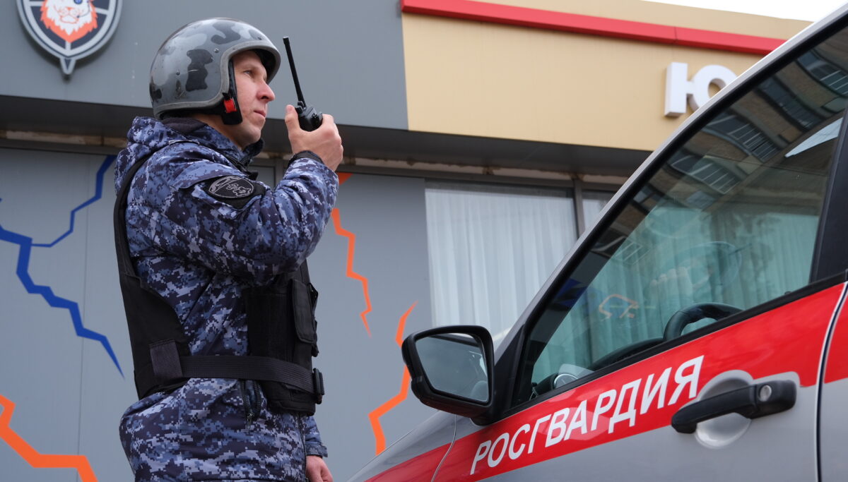 Вневедомственная охрана. Фото пресс-службы Управления Росгвардии по Тамбовской области