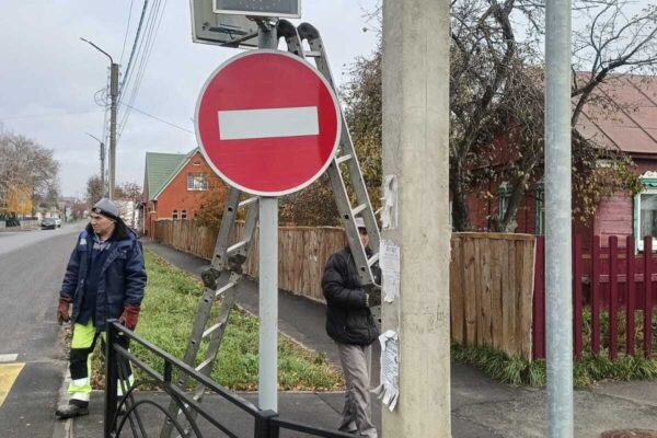 На улице Нагорной вернули двустороннее движение автотранспорта