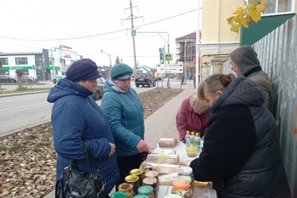 На западе Тамбова прошел рейд по несанкционированной торговле