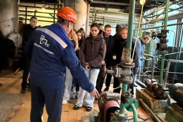 Тамбовтеплосервис организовал для студентов экскурсию на котельные