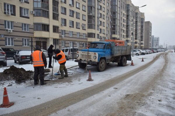 В Тамбове привели в порядок ливневые колодцы на 1-м Школьном проезде