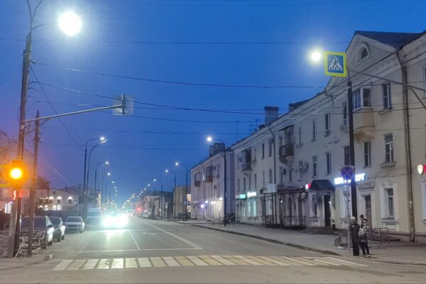Продолжительность работы уличного освещения в Тамбове корректируют каждые 5 дней