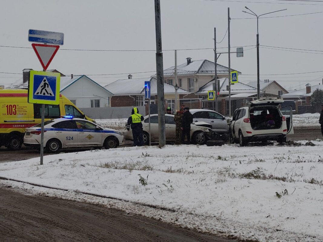 ДТП на Запрудной