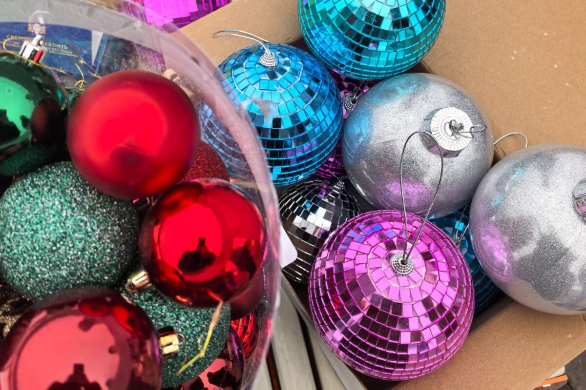 Новогодние шары для ёлки