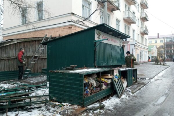 С улиц Тамбова с начала года убрали почти 90 ларьков