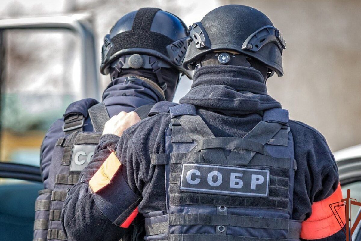 СОБР "Таран". Фото Управления Росгвардии по Тамбовской области