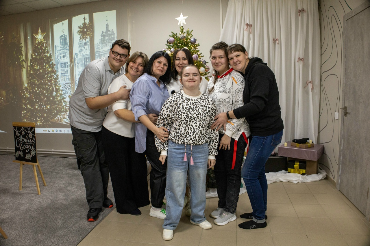 Новый формат ёлок провели в Тамбове для детей-инвалидов