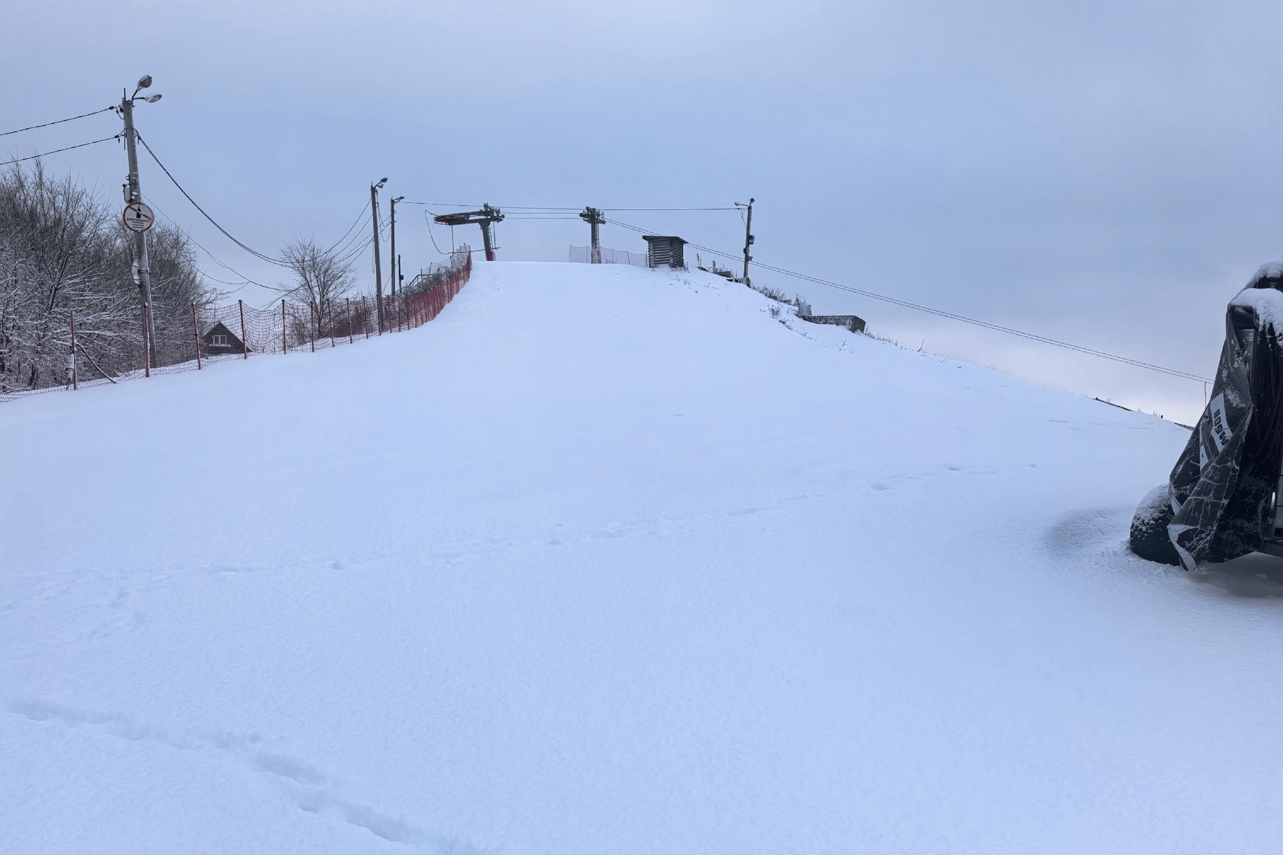 Горнолыжный склон в Тамбове заработает 5 января