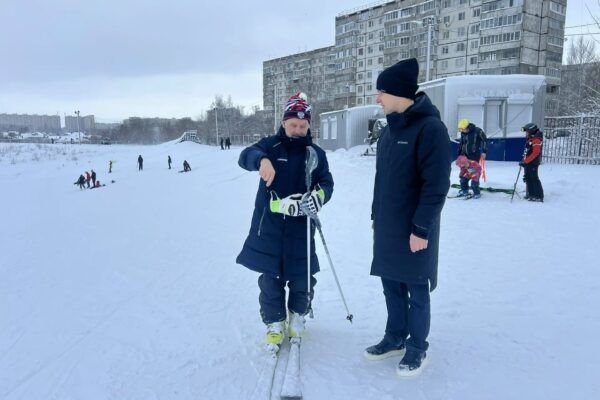 В Тамбове открыли горнолыжный склон в Ласках