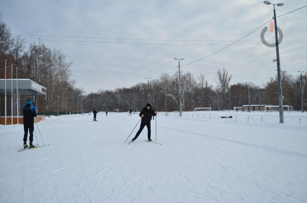 Лыжная прогулка прихожан Серафимовского храма