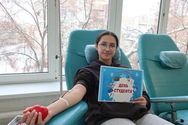 В Тамбове более 40 студентов медколледжа впервые стали донорами крови