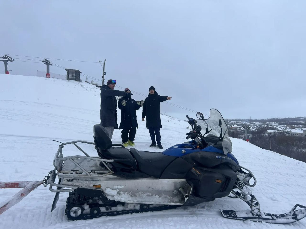Тамбовский склон в Ласках все ближе к открытию горнолыжного сезона