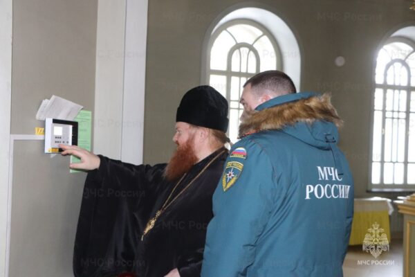 Сотрудники МЧС будут дежурить в тамбовских храмах в рождественскую ночь