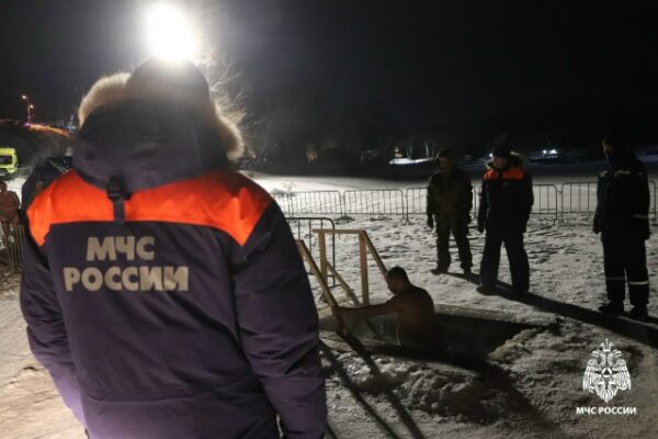 В крещенскую ночь более тысячи тамбовчан окунулись в купели