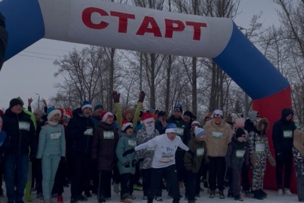 Тамбовчане вышли на «Забег обещаний» в первый день 2026 года