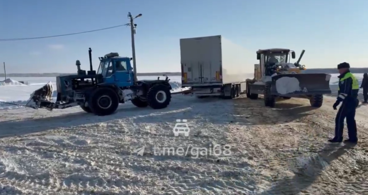 Скриншот видео ТГ-канала «Полоса безопасности»